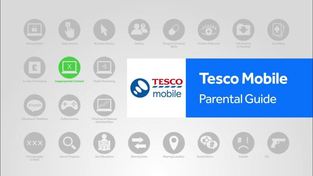 Tesco Mobile Parental Guide Services