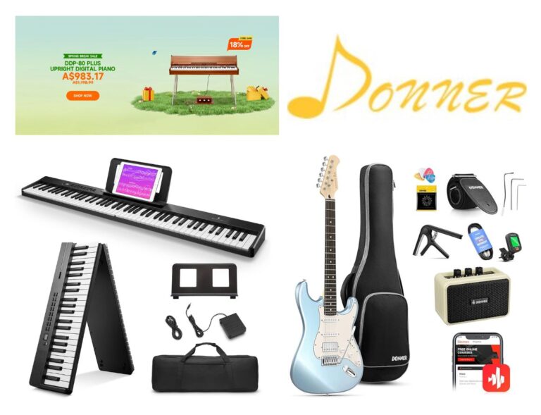 Latest Deals & Promo Codes at Donner Music: Save on Guitars, Pianos, & More